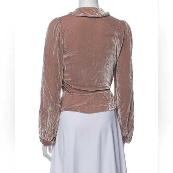 Reformation Festive Velvet Jacket - Picture 6 of 7